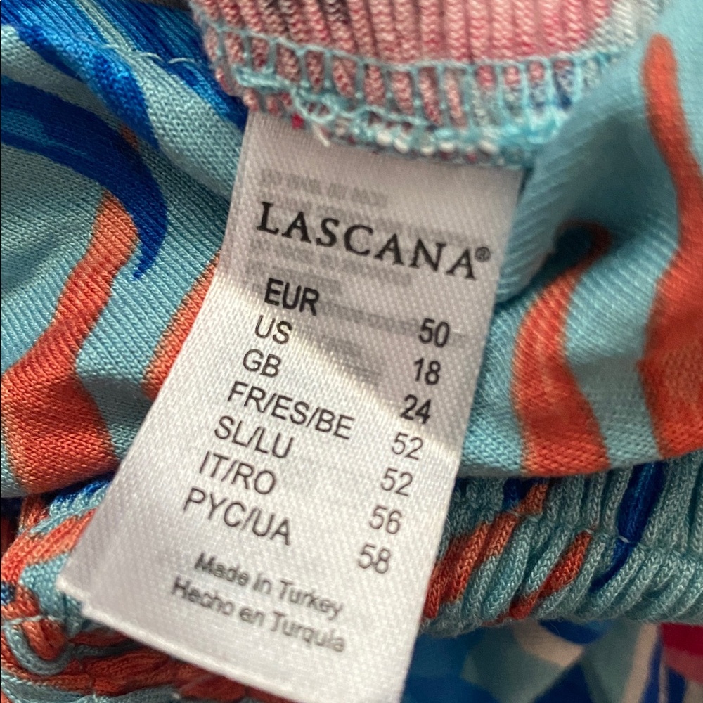 Lascana by Venus size 18 floral comfortable wide leg jumpsuit NWT - Picture 8 of 9